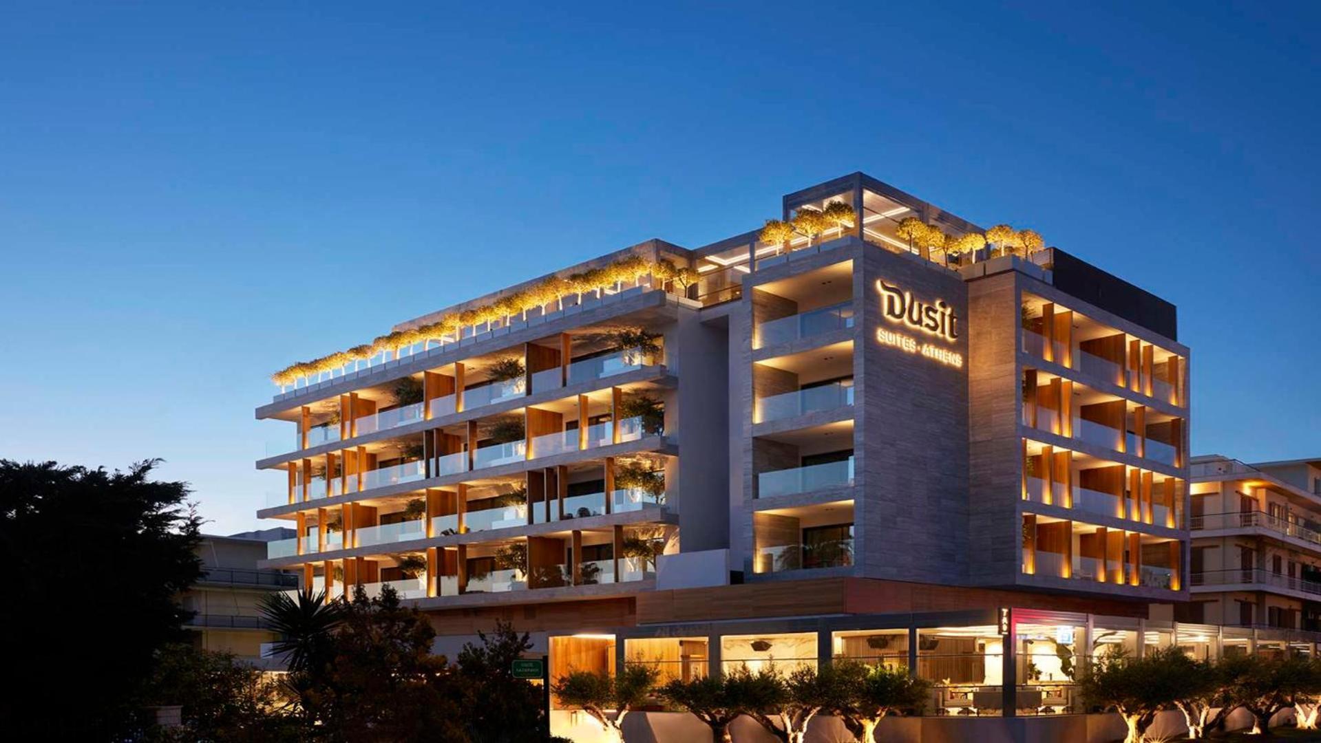 Dusit Suites Hotel Афины Экстерьер фото